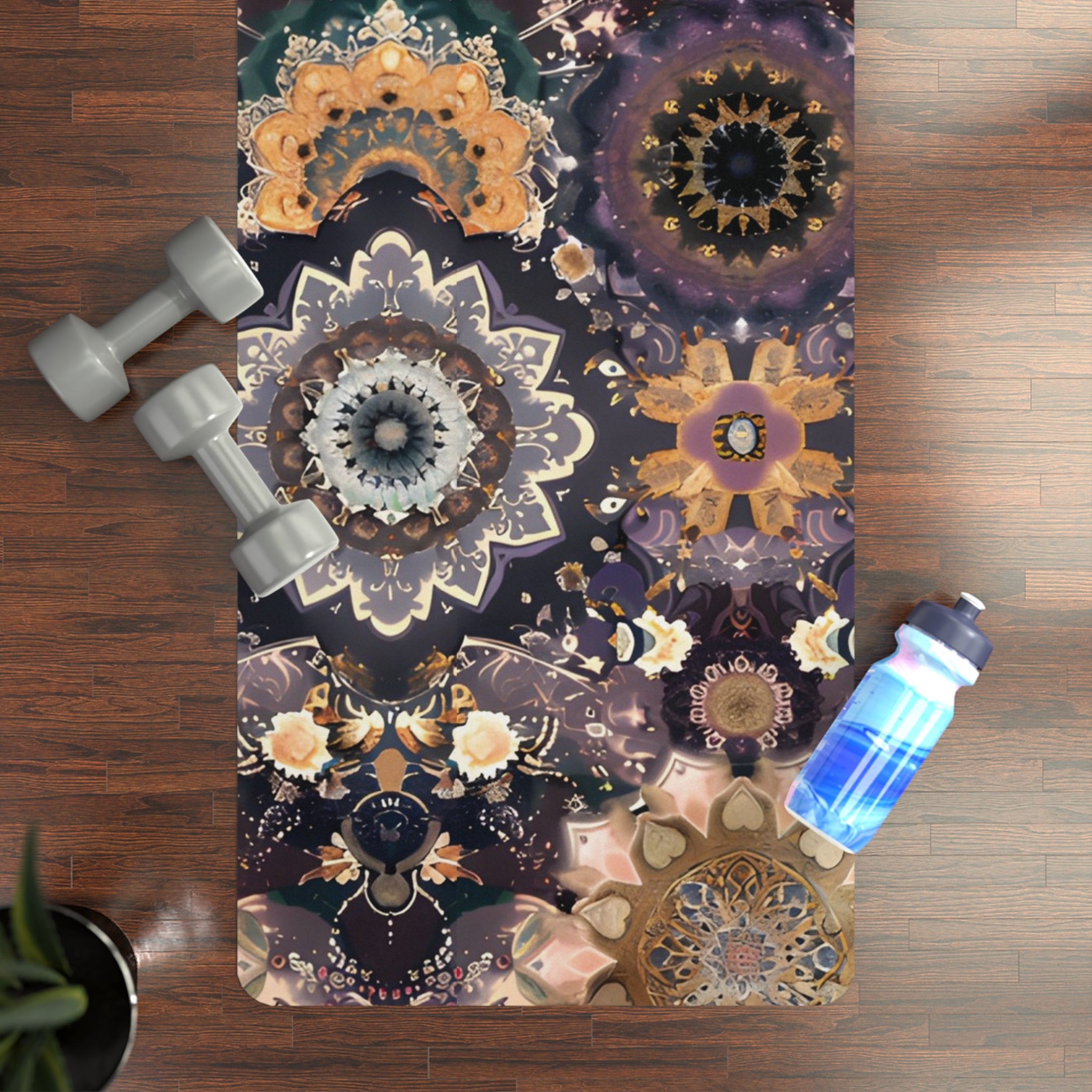 Ethereal Petals Yoga Mat