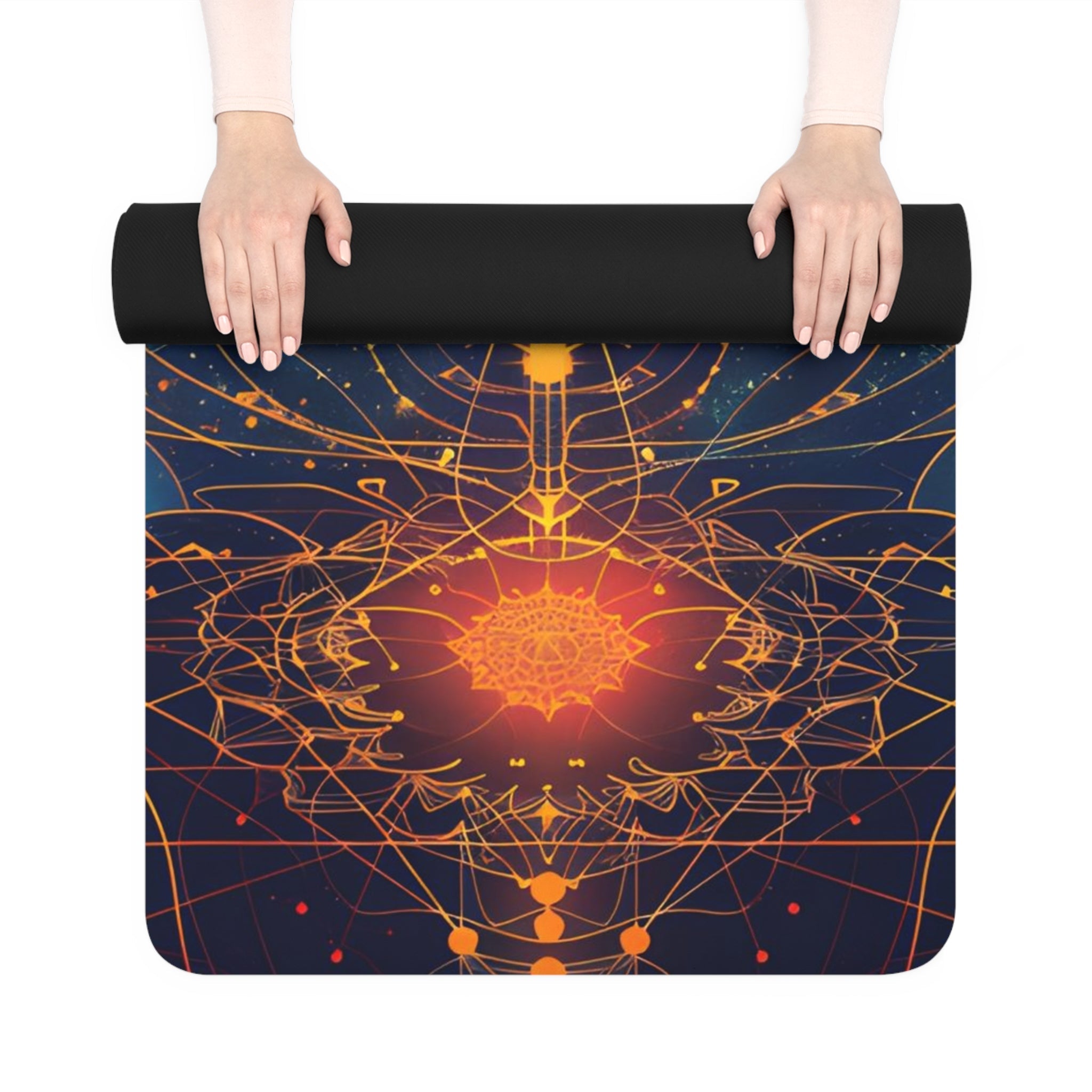 Chakra's Heart Non - Slip Rubber Yoga Mat - Yoga Mats - Taigora Activewear