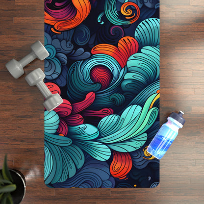 Eco - Friendly Durable Slip - Resistant Rubber Yoga Mat - Yoga Mats - Taigora Activewear