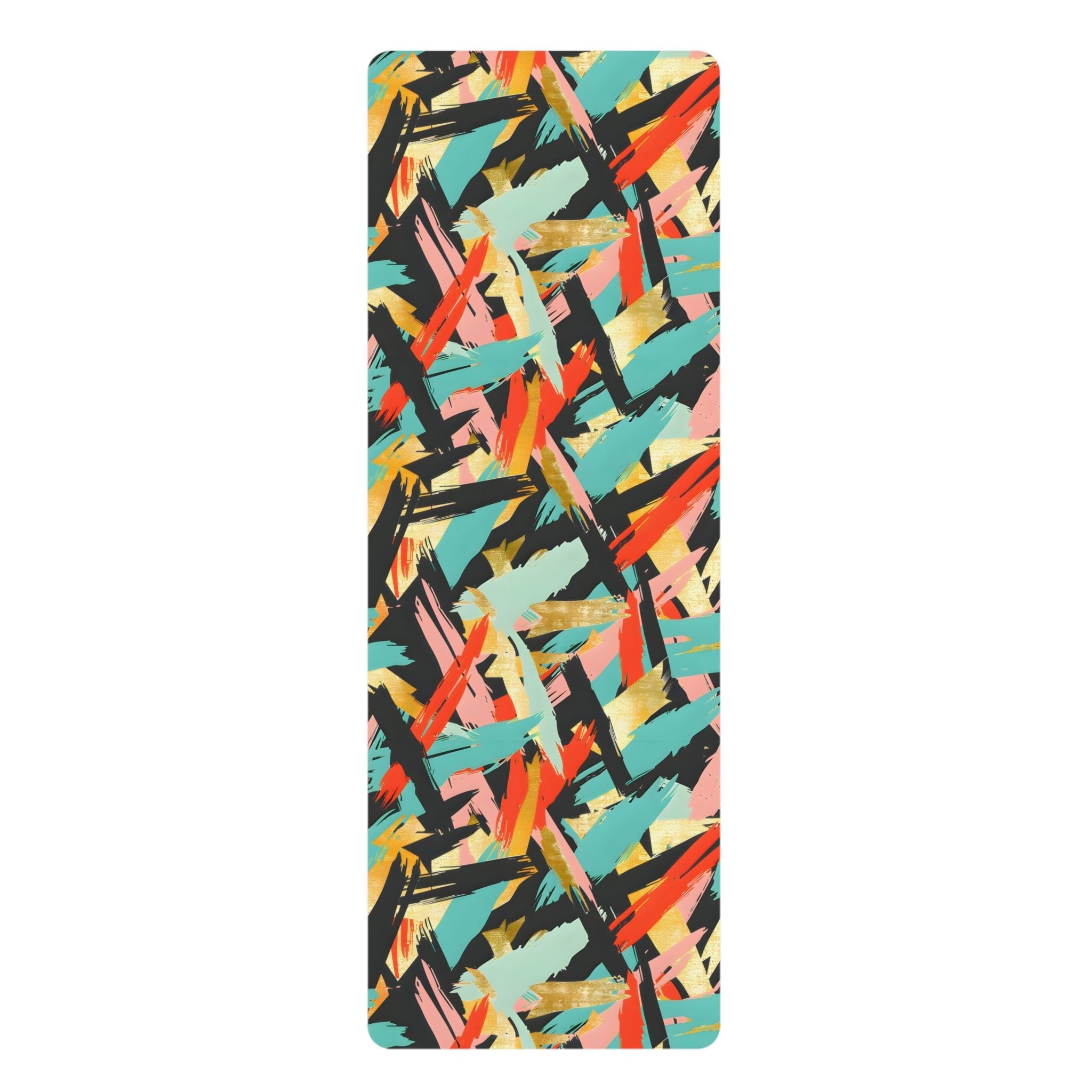 Jaded Turquoise Charcoal Yoga Mat - Yoga Mats - Taigora Activewear