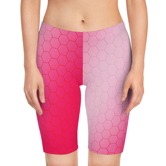Pink Flex Trail Bike Shorts - Trail Bike Shorts - Taigora Activewear