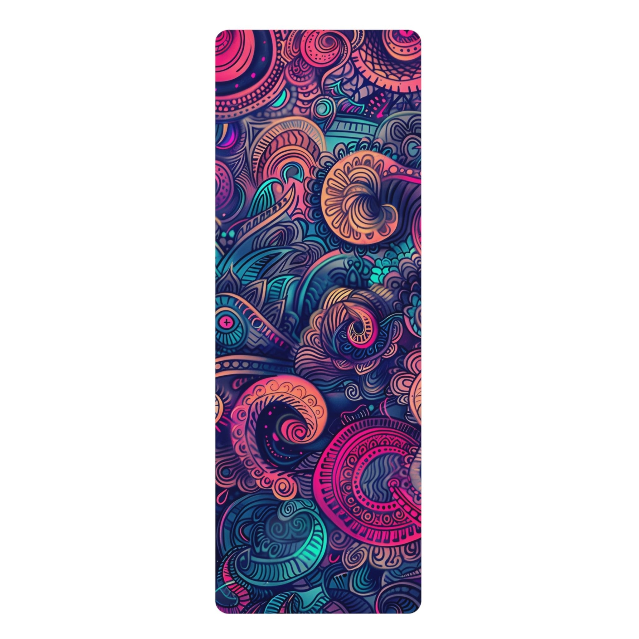 Purple Twist Yoga Mat - Yoga Mats - Taigora Activewear