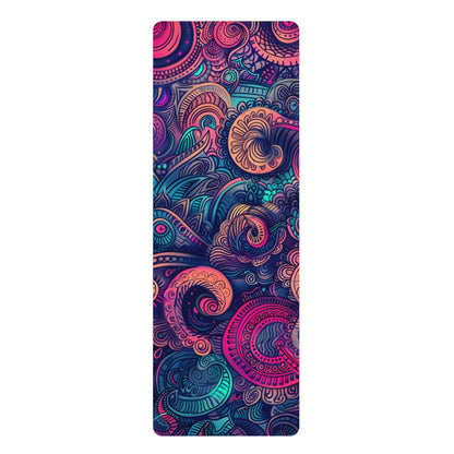 Purple Twist Yoga Mat - Yoga Mats - Taigora Activewear