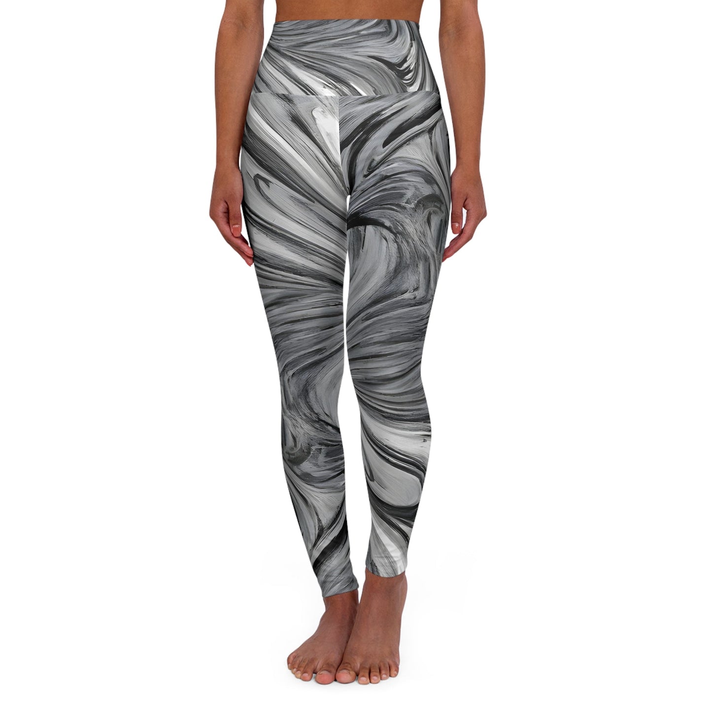 Women's Amorphous Ethereal High Waisted Yoga Leggings - Yoga Leggings - Taigora Activewear