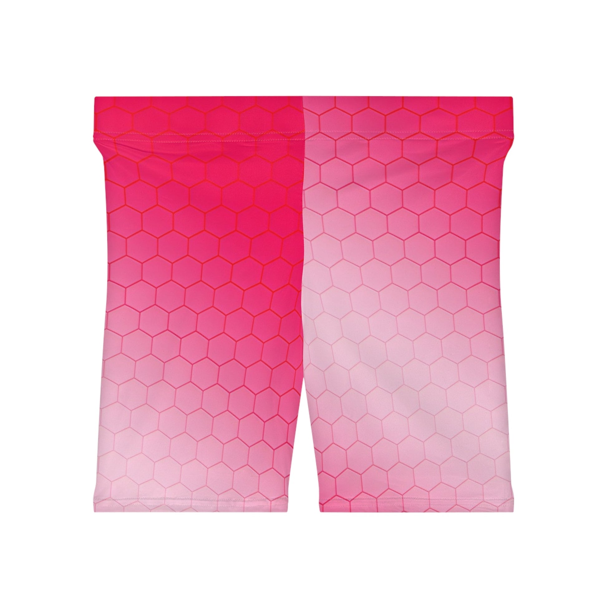 Women's Pink Hex Urban Bike Shorts - Taigora
