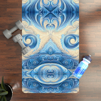 Soft Blue Sky Yoga Mat - Yoga Mats - Taigora Activewear