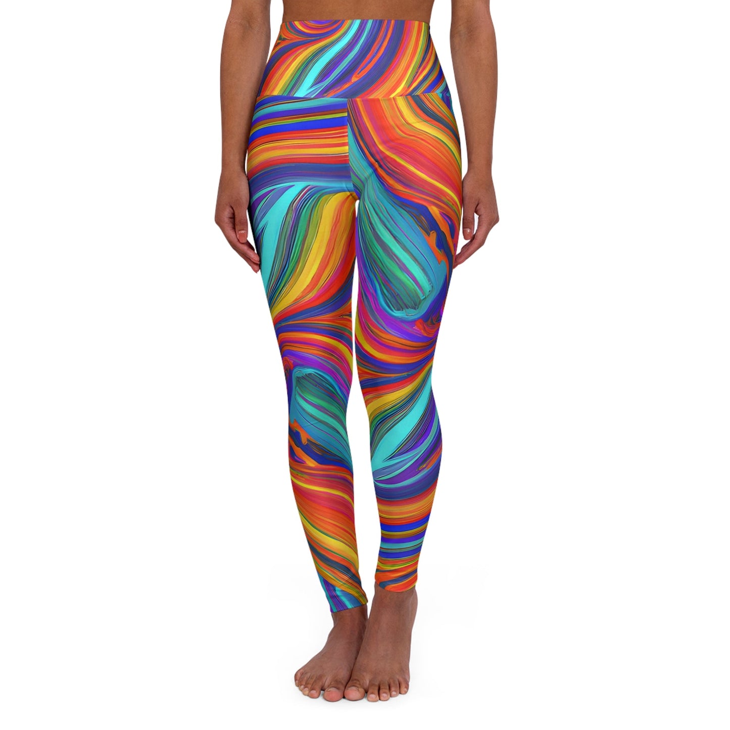 Women's Acidic High Waisted Yoga Leggings - Yoga Leggings - Taigora Activewear