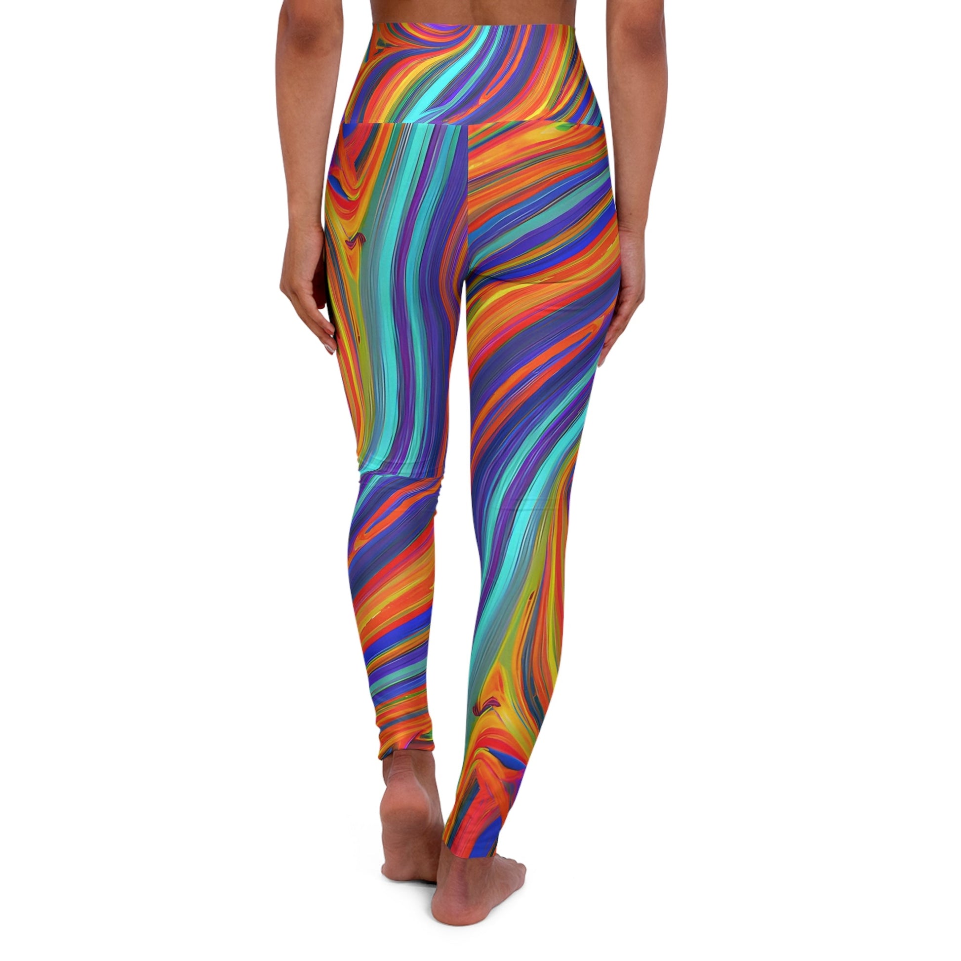 Women's Acidic High Waisted Yoga Leggings - Yoga Leggings - Taigora Activewear