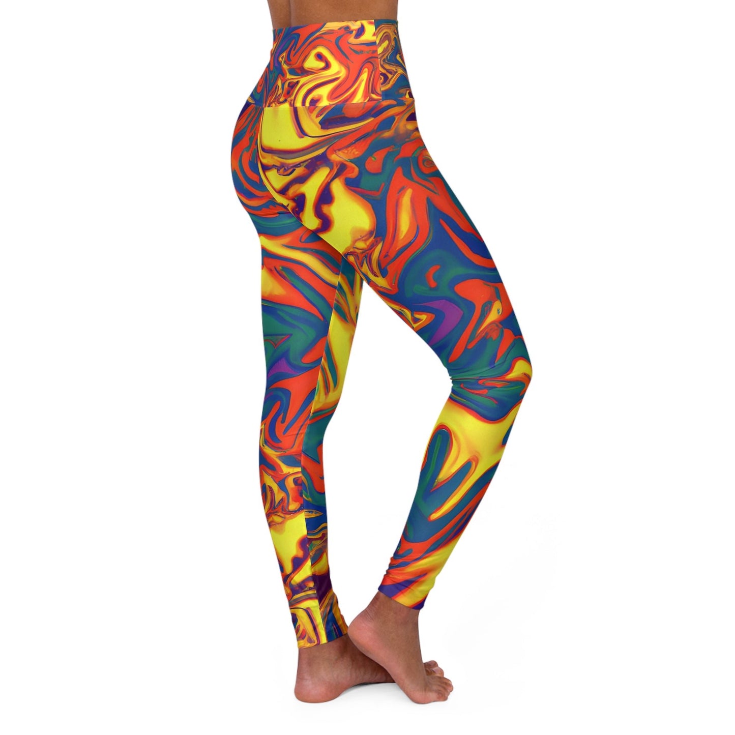 Women's Enigmatic High Waisted Yoga Leggings - Yoga Leggings - Taigora Activewear