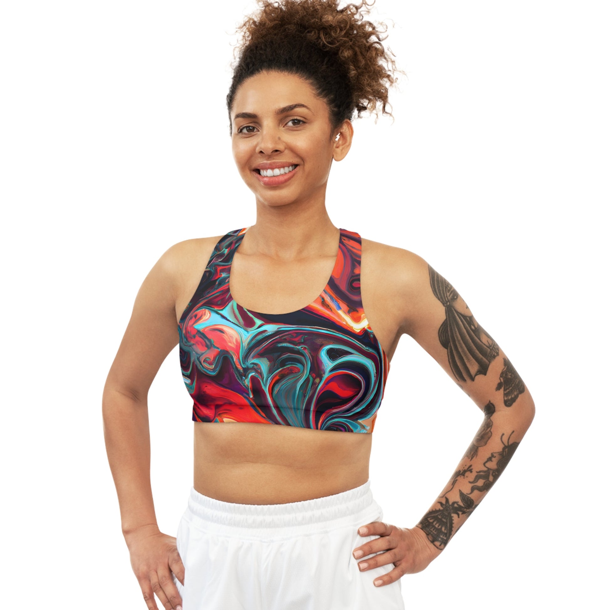 Women's Enigmatic Seamless Sports Bra - Sports Bras - Taigora Activewear