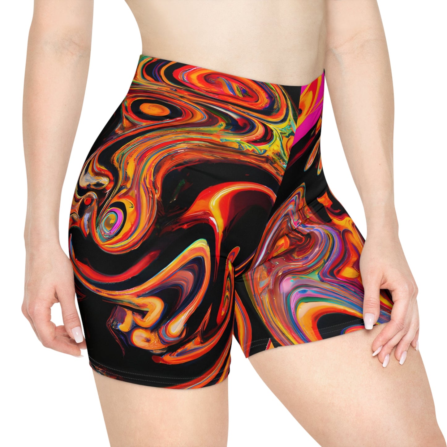 Women's Fantastical Urban Bike Shorts - Urban Bike Shorts - Taigora Activewear