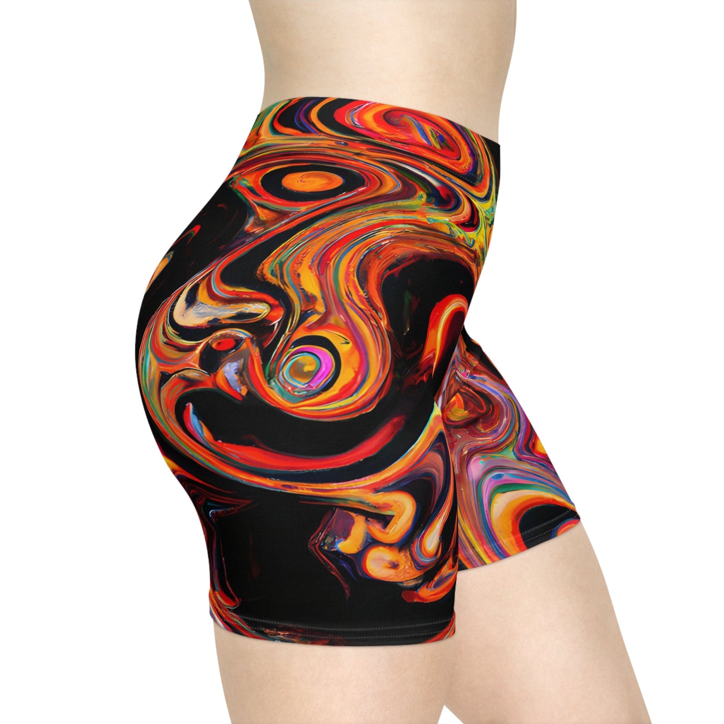 Women's Fantastical Urban Bike Shorts - Urban Bike Shorts - Taigora Activewear