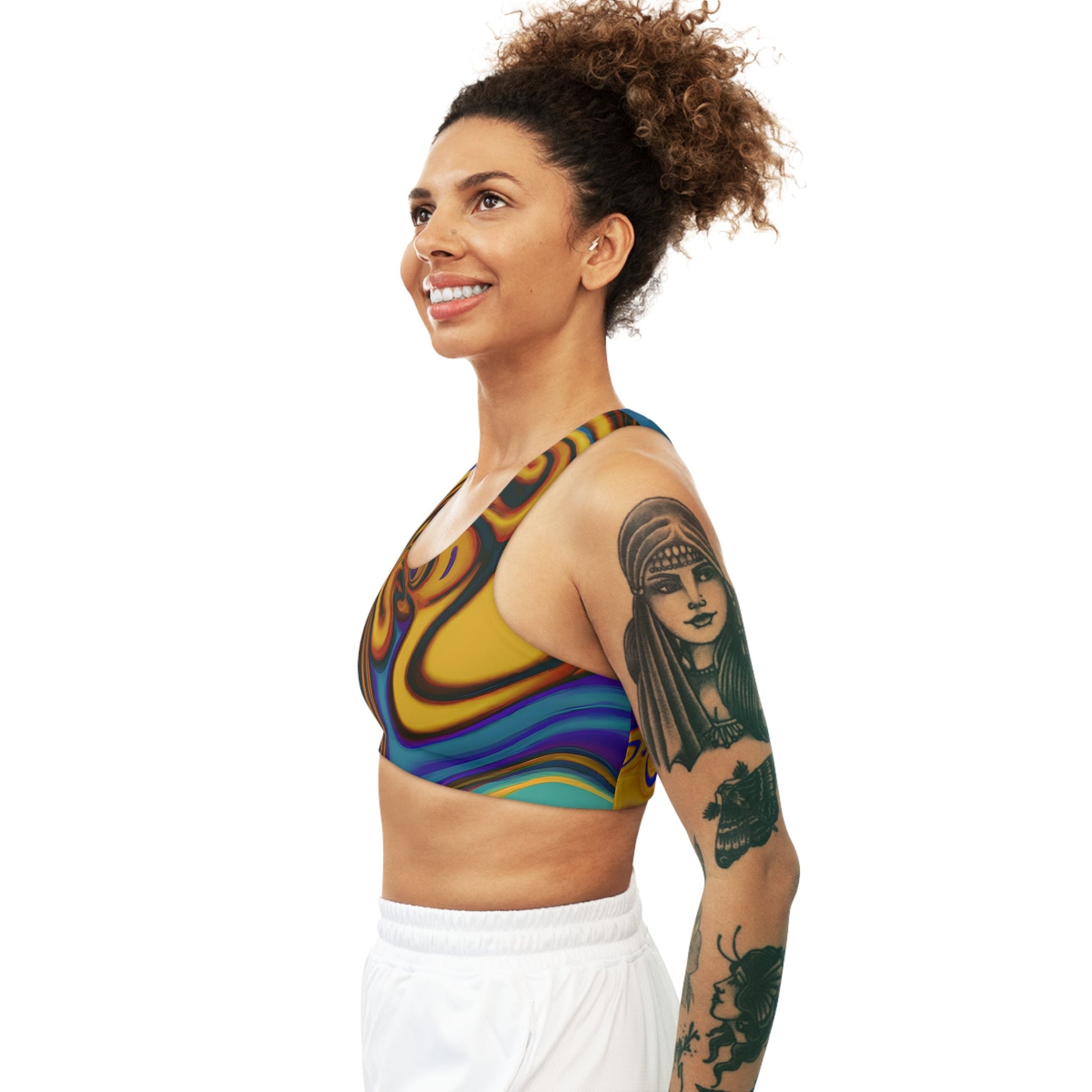 Women's Hypnagogic Seamless Sports Bra - Sports Bras - Taigora Activewear