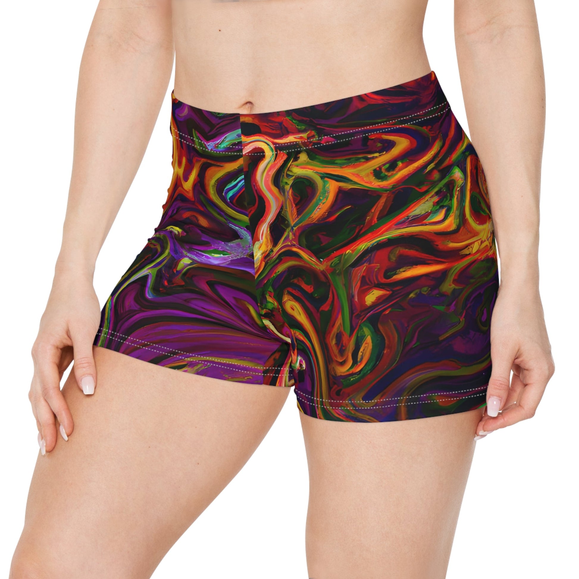 Women's Lava Casual Shorts - Athleisure Shorts - Taigora Activewear