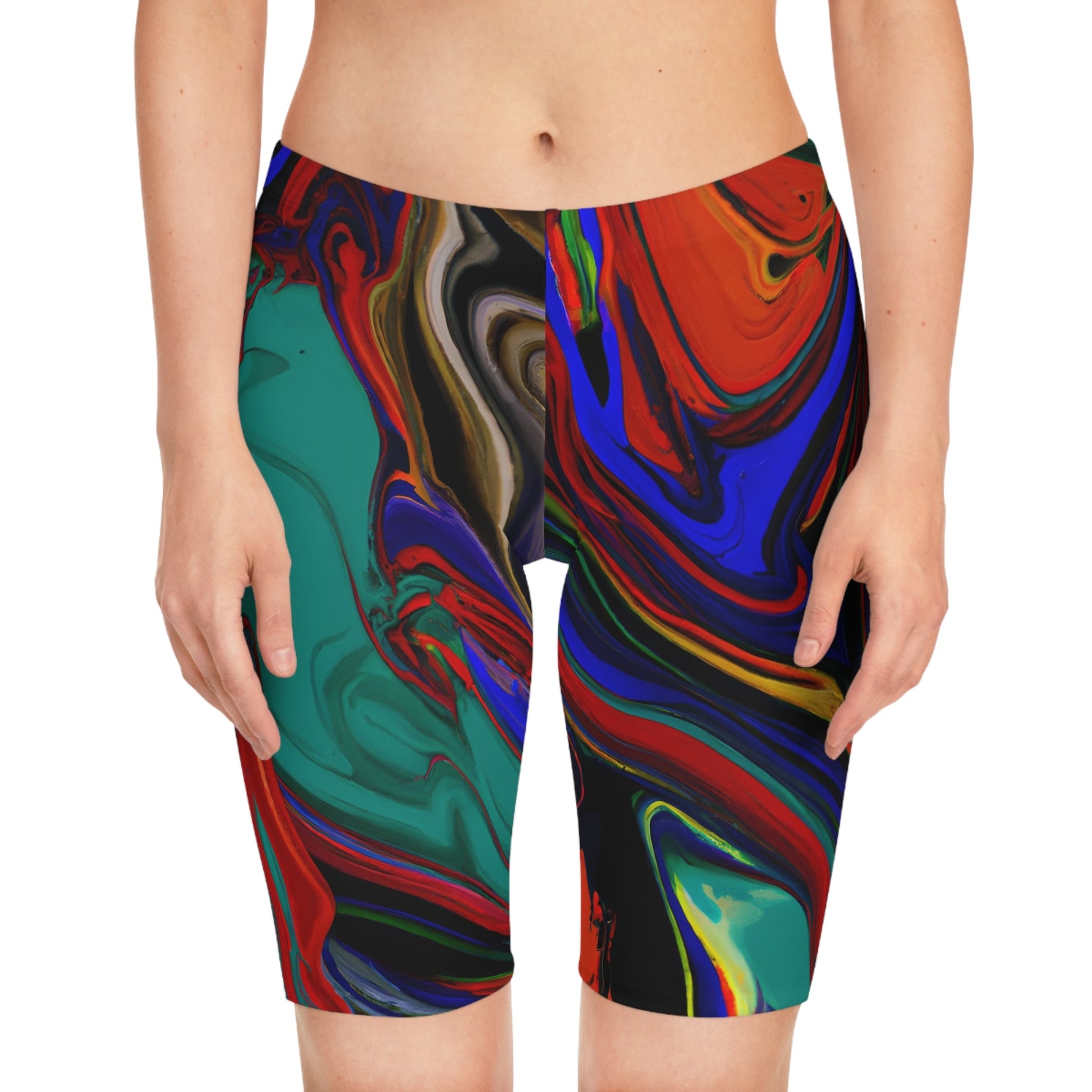 Women's Mystical Bike Shorts - Trail Bike Shorts - Taigora Activewear