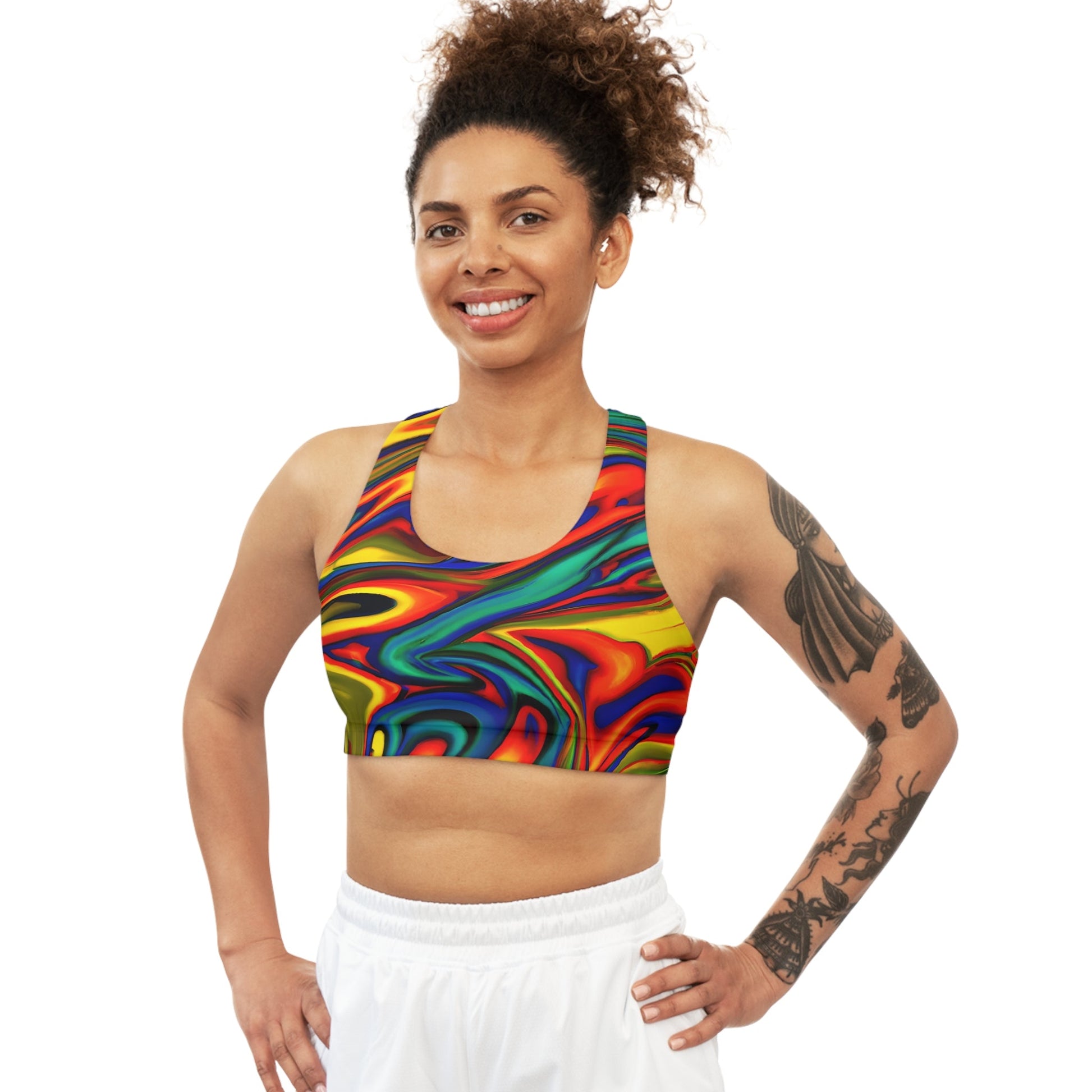 Women's Numinous Seamless Sports Bra - Sports Bras - Taigora Activewear