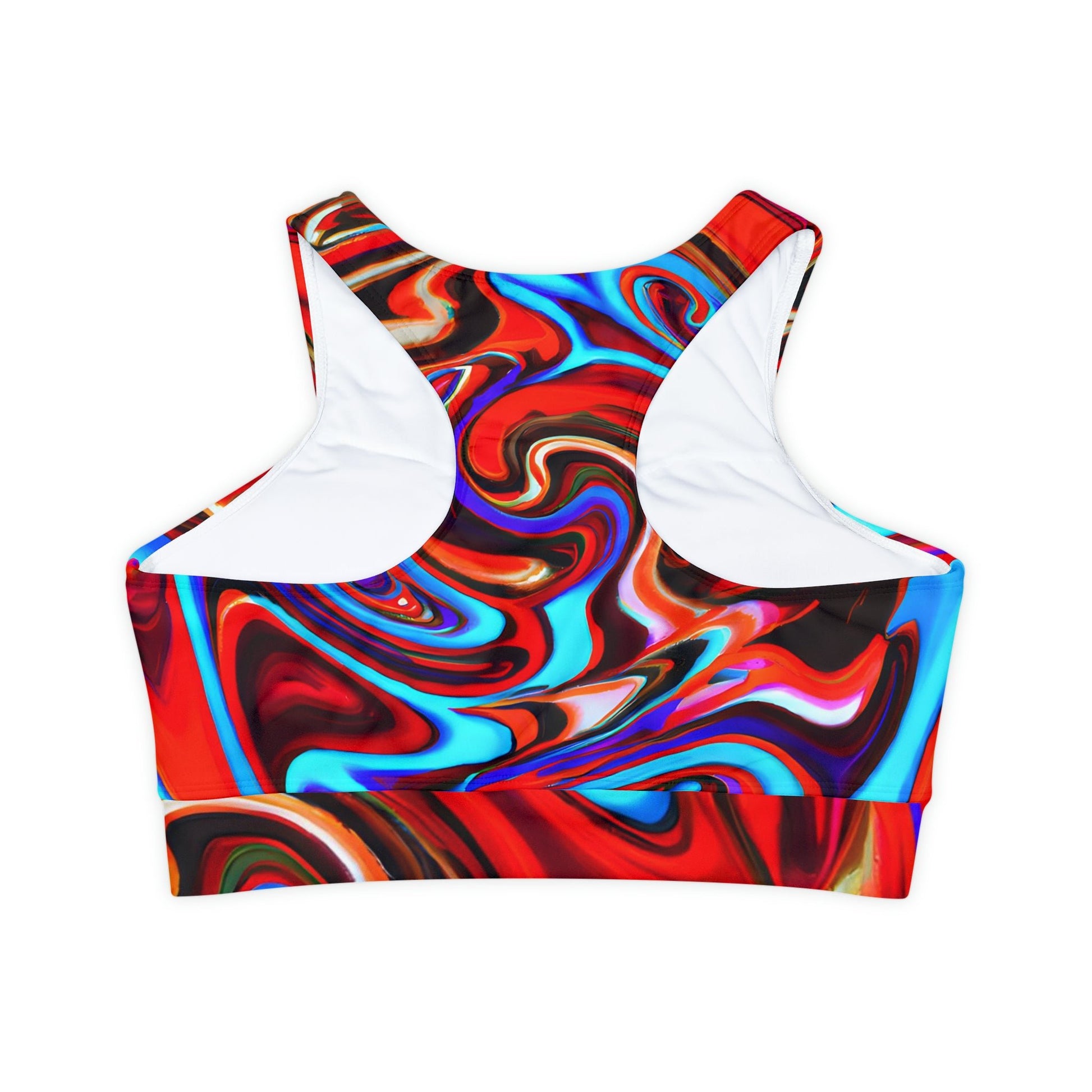 Women's Opalescent Padded Sports Bra - Sports Bras - Taigora Activewear