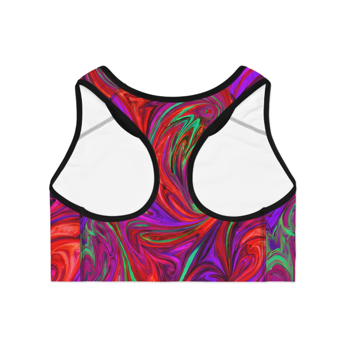 Women's Psychedelic Sports Bra - Sports Bras - Taigora Activewear