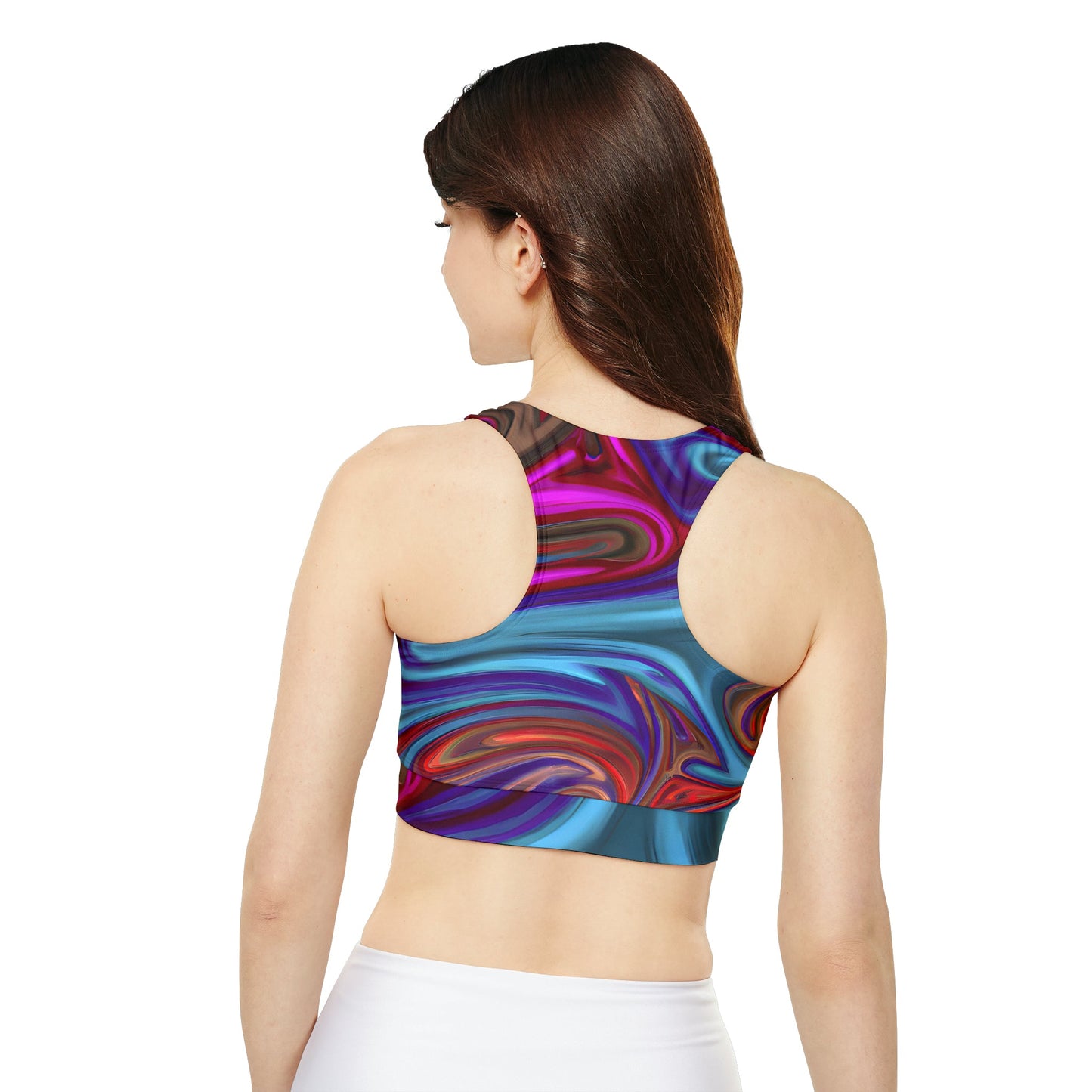 Women's Quirky Padded Sports Bra - Sports Bras - Taigora Activewear