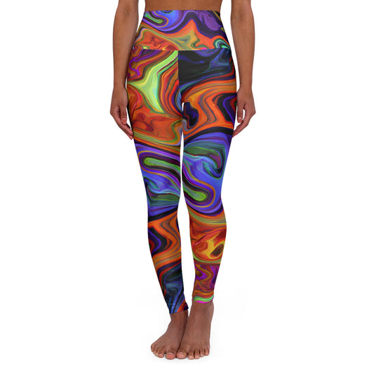 Women's Serendipitous High Waisted Yoga Leggings - Yoga Leggings - Taigora Activewear