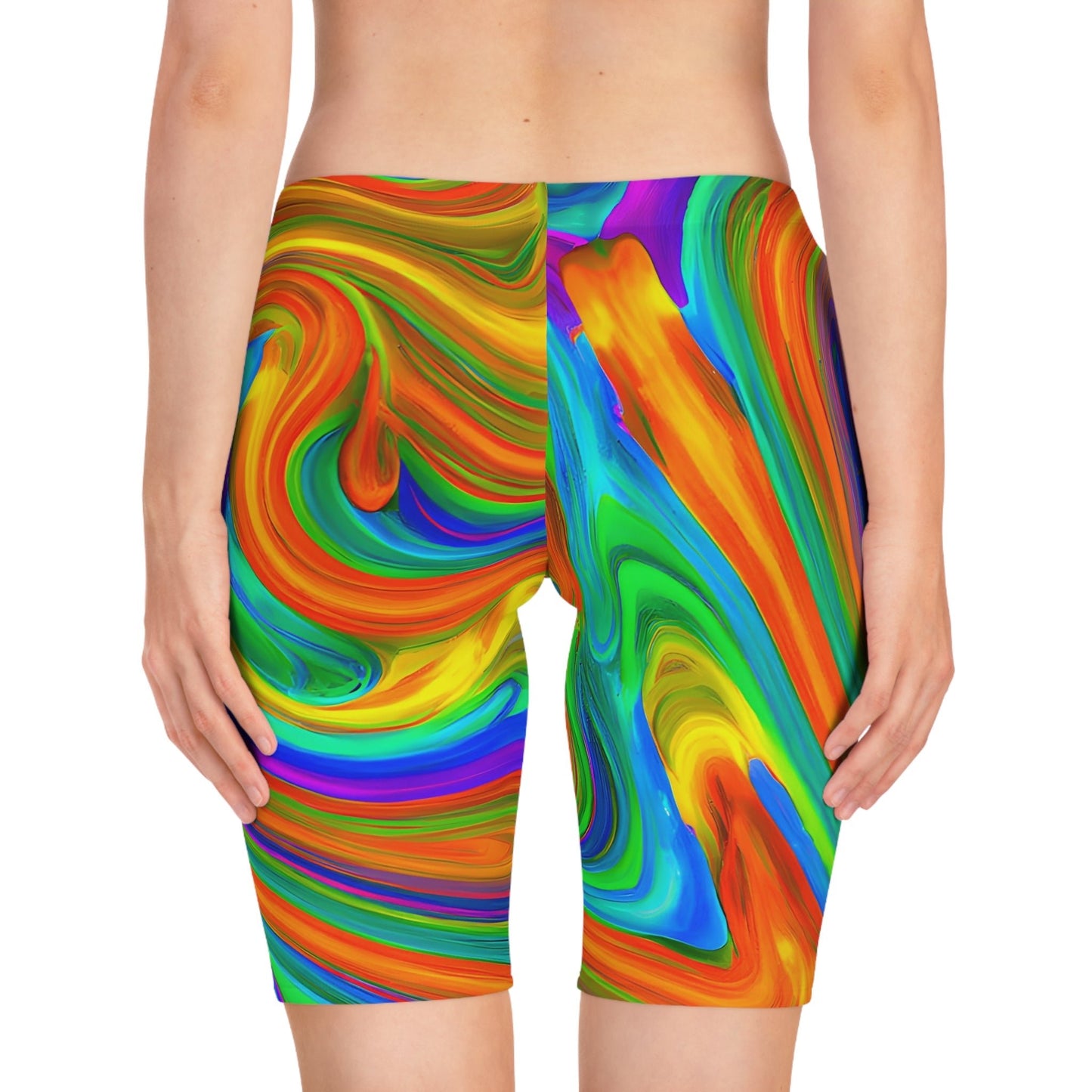 Women's Whimsical Trail Bike Shorts - Trail Bike Shorts - Taigora Activewear