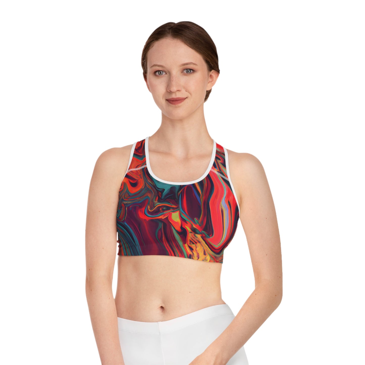 Women's Whirls Sports Bra - Sports Bras - Taigora Activewear