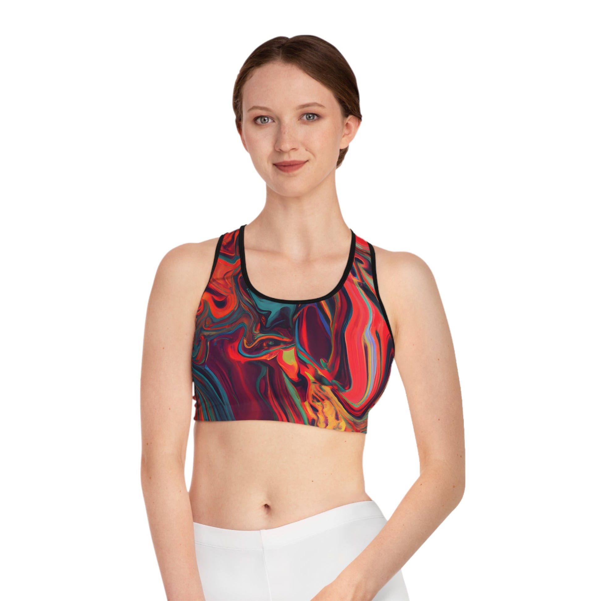 Women's Whirls Sports Bra - Sports Bras - Taigora Activewear